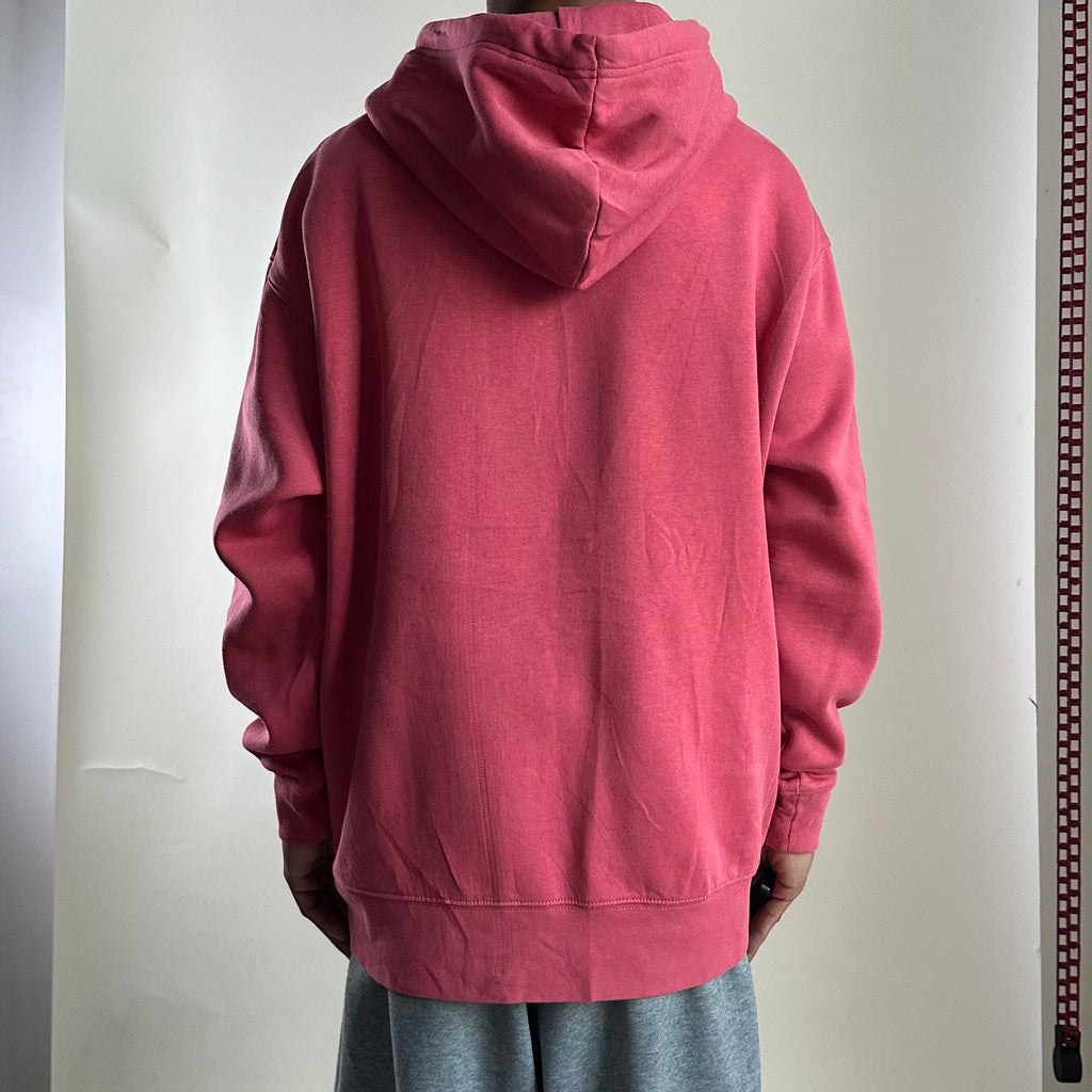 Nike Center Swoosh Hoodie Jacket in Pink (Size XL)