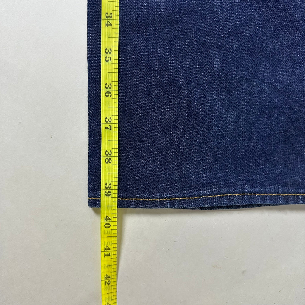 Levi’s 501 Original Fit Jeans Extended Patch Button Fly in Dark Stonewash (Size 32)