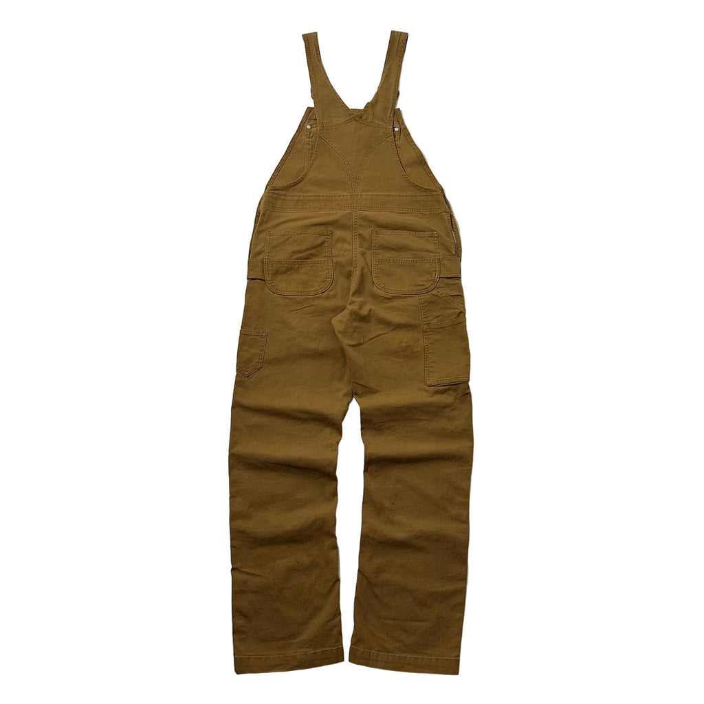 Carhartt Duck Bib Overalls Double Knee Brown (Size 32-34) - SOLD