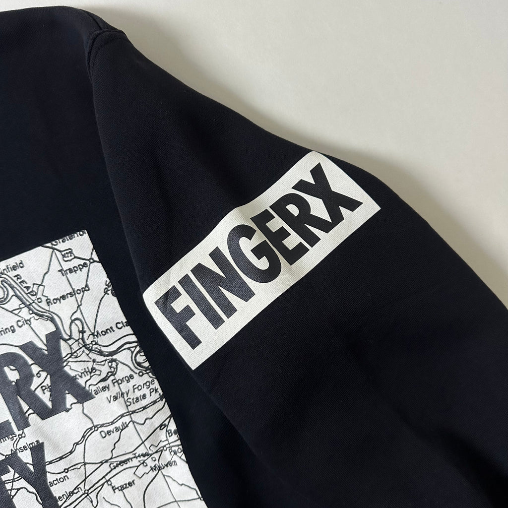 Fingercroxx Crewneck Sweatshirt in Black (Size Large)