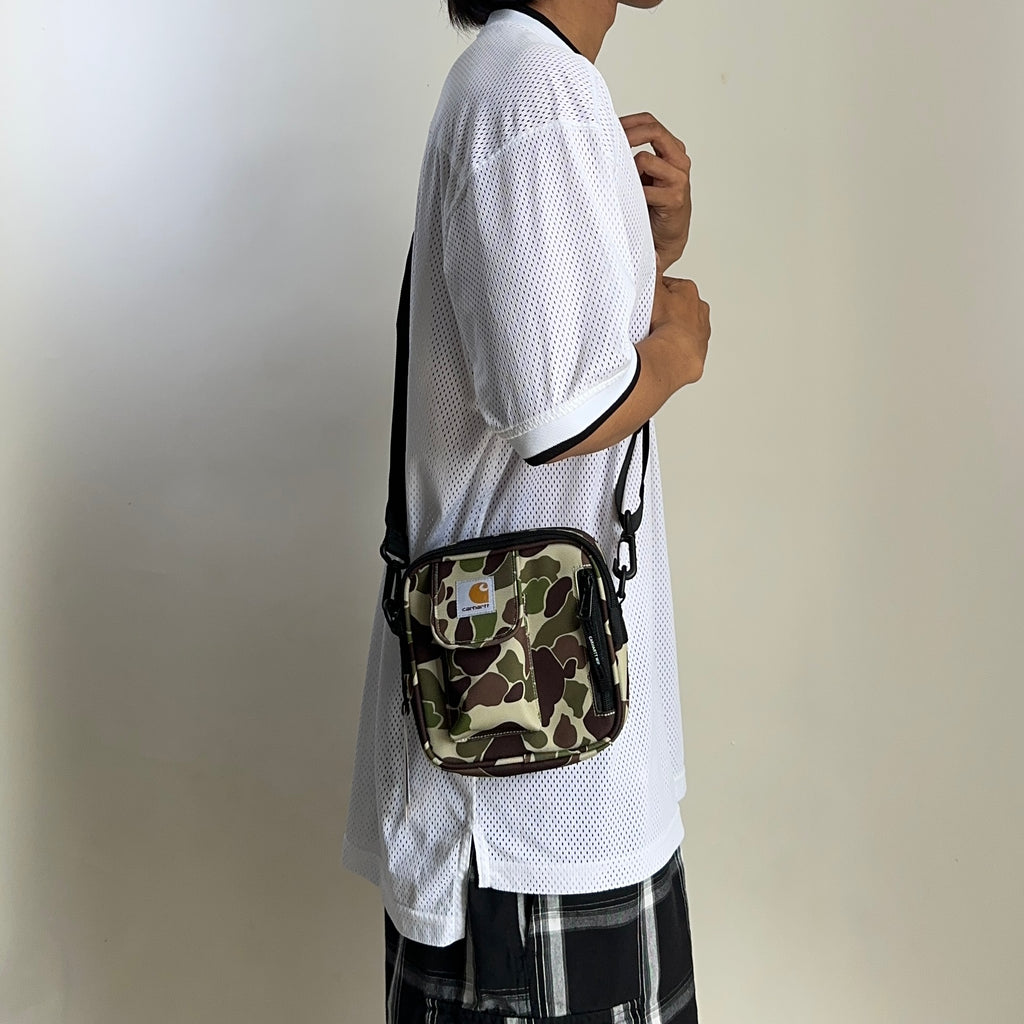 Carhartt WIP Essentials Bag, Small Camo Duck Green