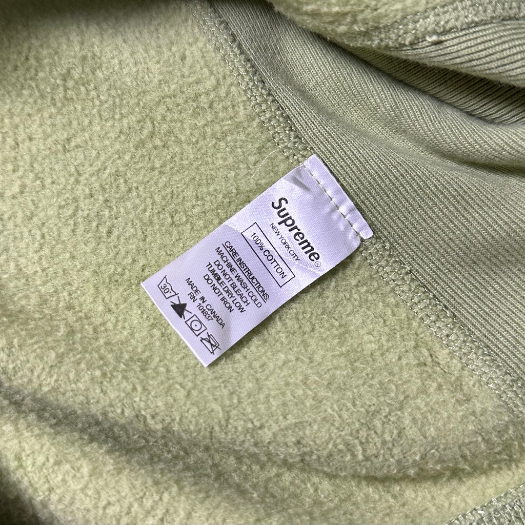 Supreme Box Logo Hoodie Jacket in Pastel Green (Size Medium) OFF only
