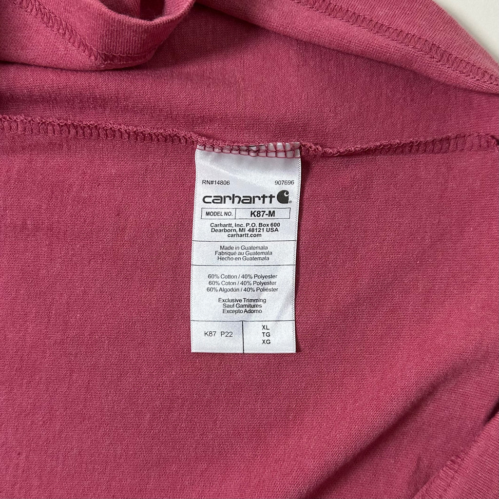 BRAND-NEW Carhartt K87 Pocket T-shirt in Salmon Pink (Size XL)