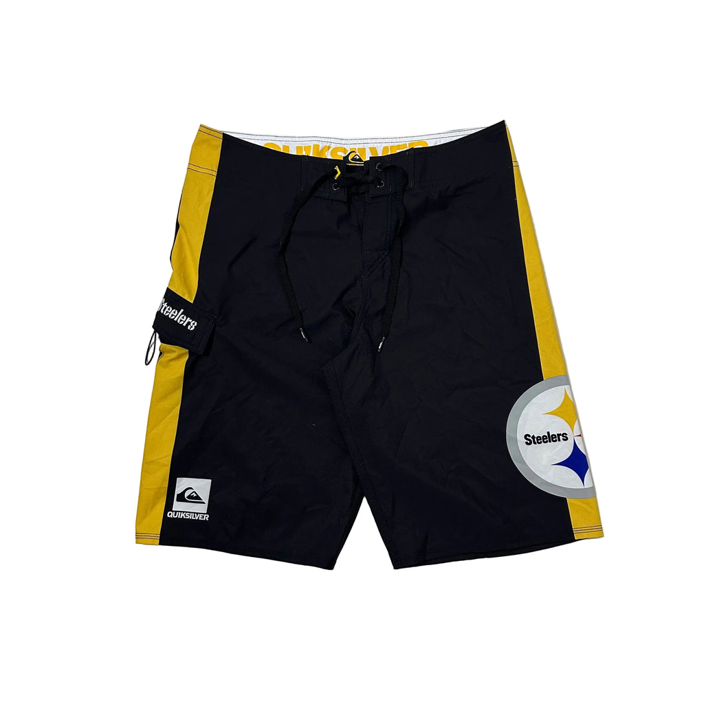 Quicksilver x Pittsburgh Steelers Board Shorts Black (Size 31-33)