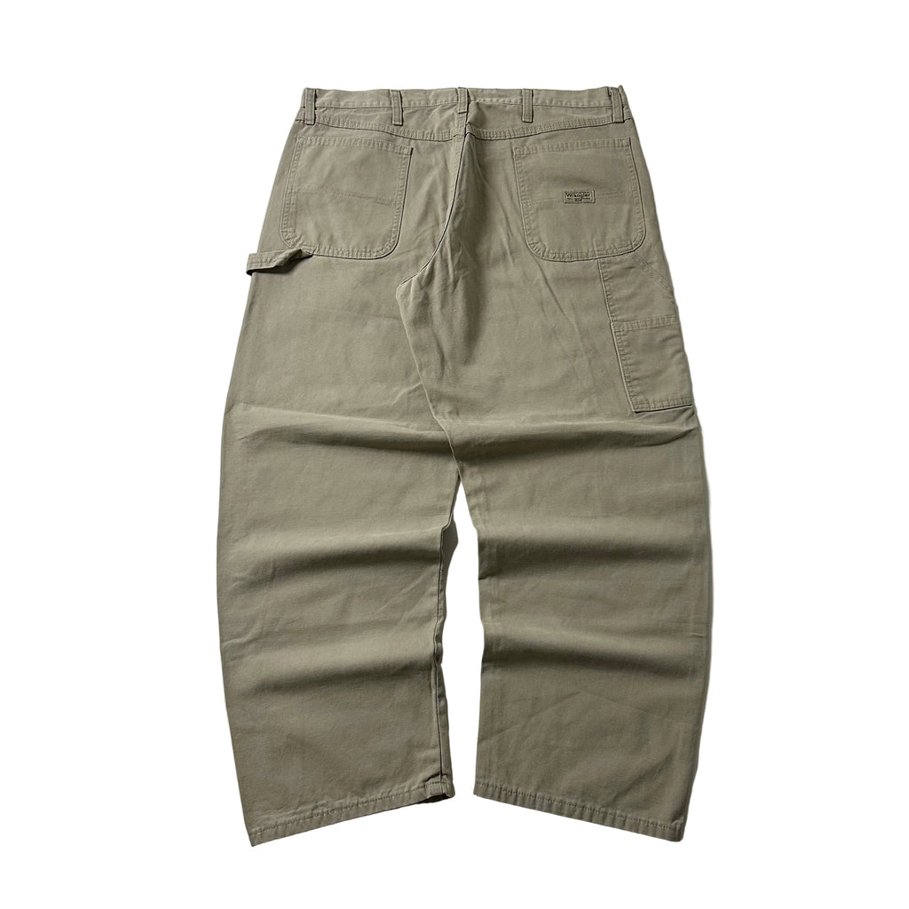 Wrangler Relaxed Fit Carpenter Pants in Golden Khaki (Size 38)