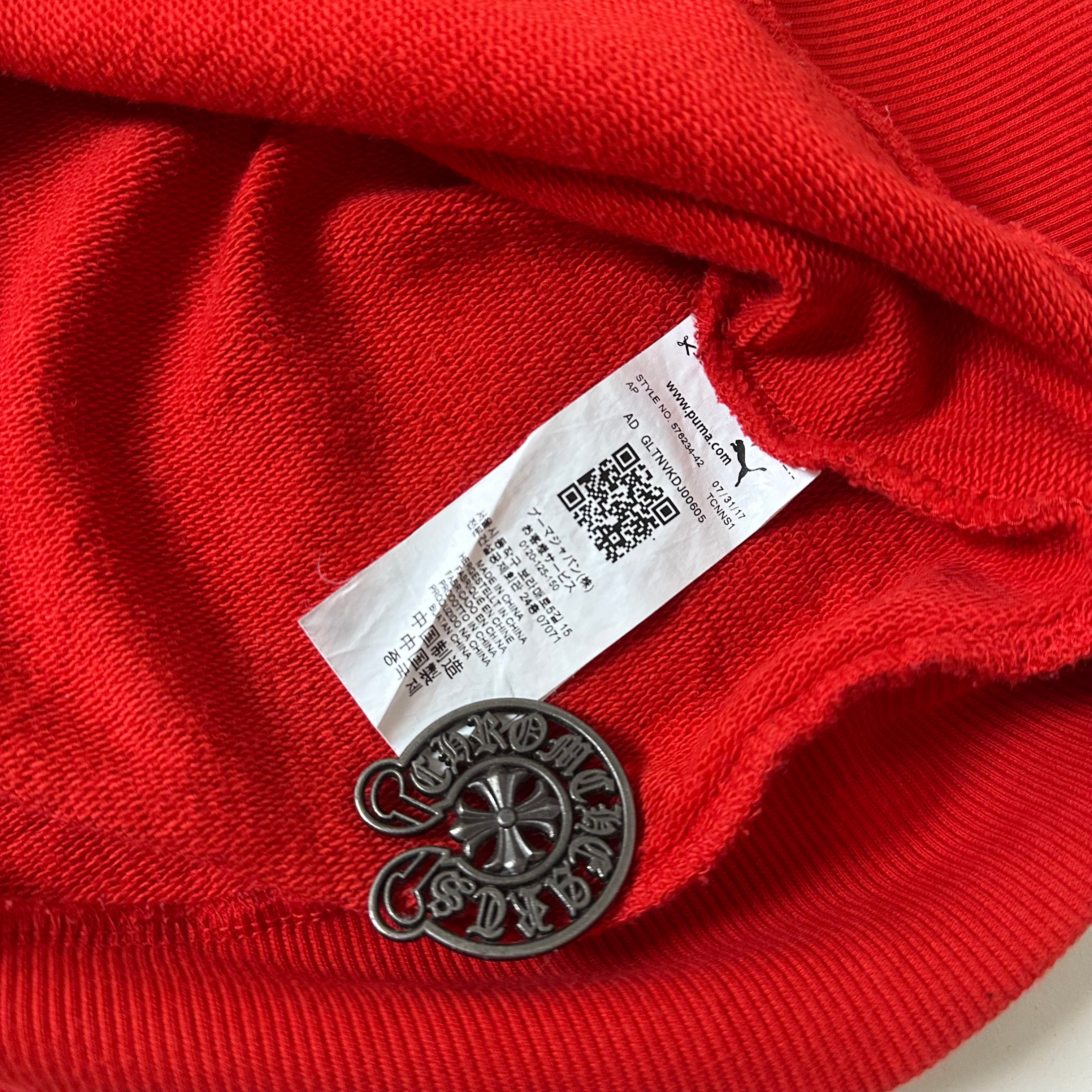 Puma Red Camo Crewneck Sweatshirt (XL Fittings)