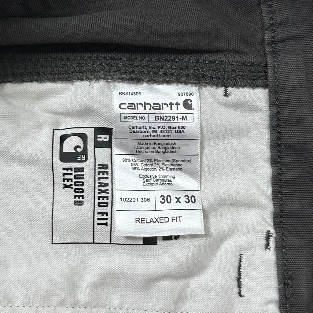 BRAND NEW Carhartt Rugged Flex Relaxed Fit Canvas Work Pant (Size 30)