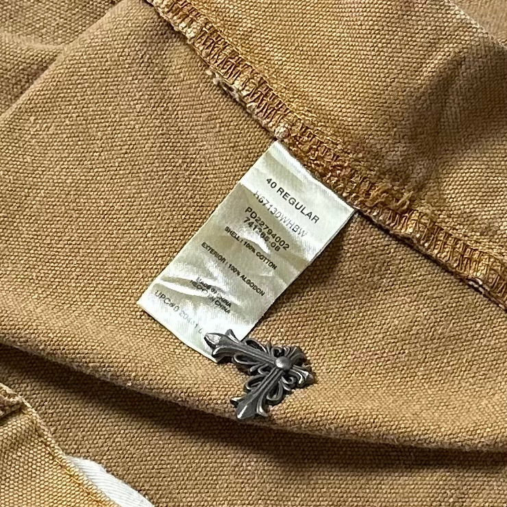 BIG SMITH Carpenter Jorts in Brown (Size 40)
