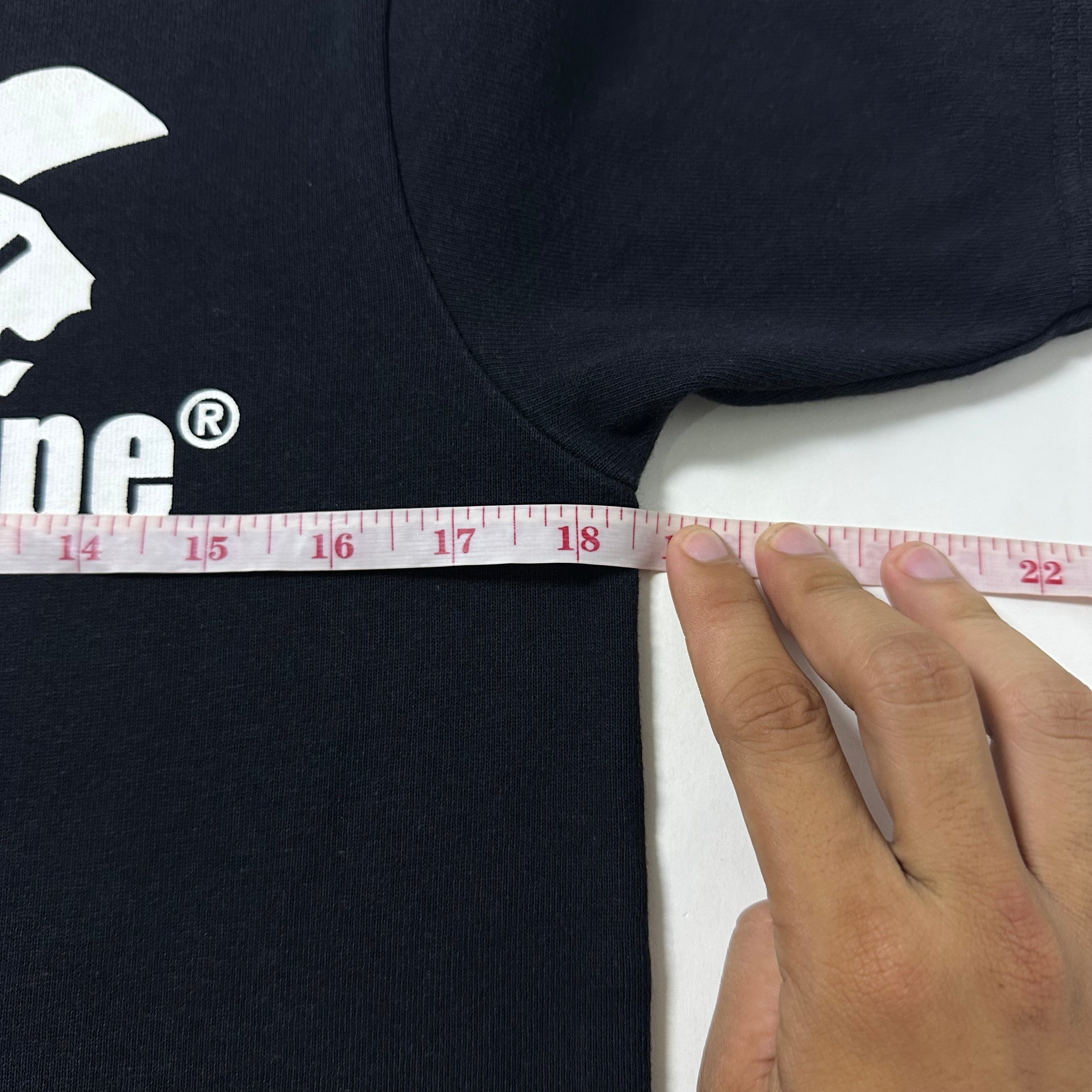 BAPE A BATHING APE 1st Camo Sleeve Pocket Tee Black Medium