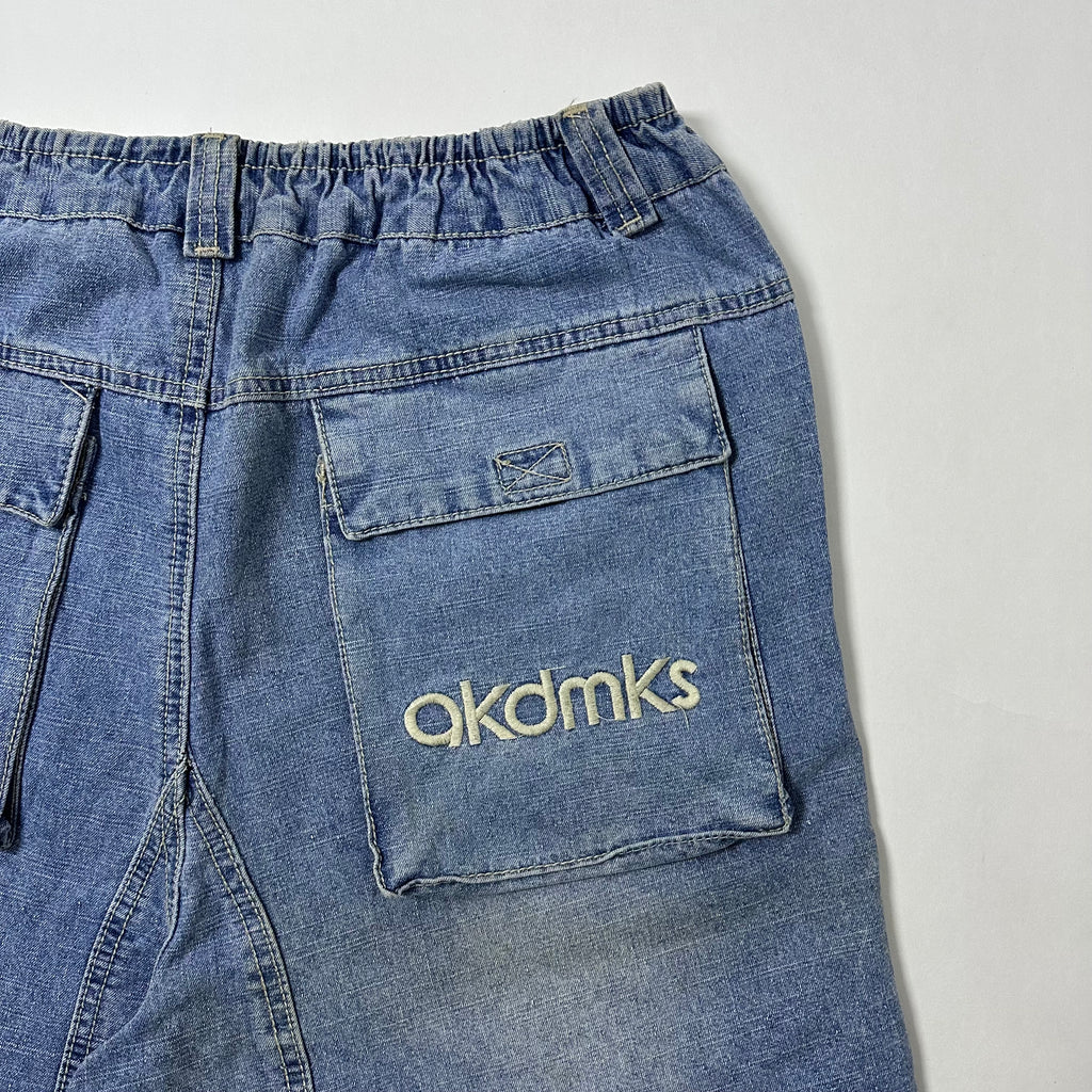 Akademiks Bootleg Baggy Long Jorts (Size 34-36)