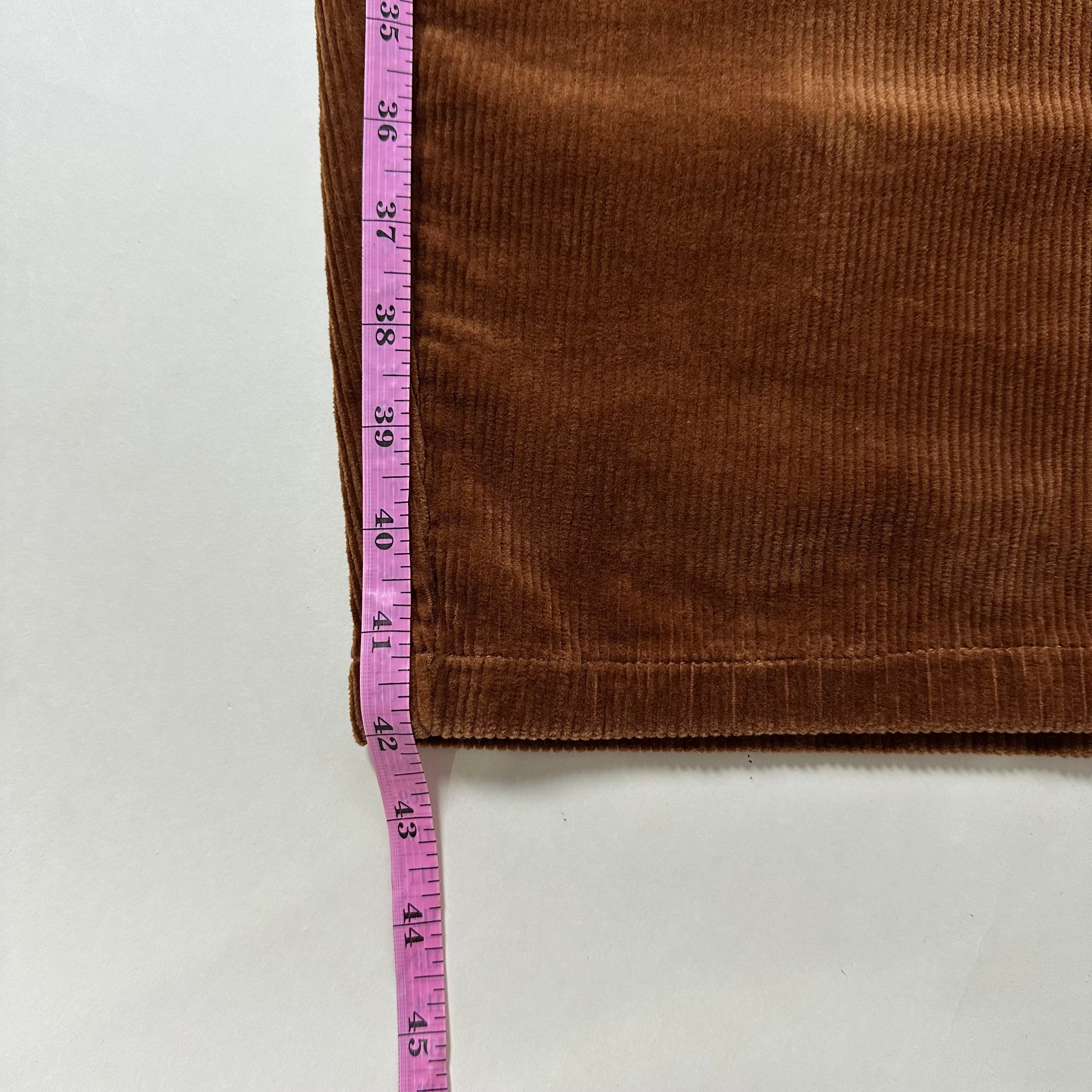 BRAND-NEW Urbanic London Lush Corduroy Carpenter Baggy Pants in Reddish Brown (Size 32-36)