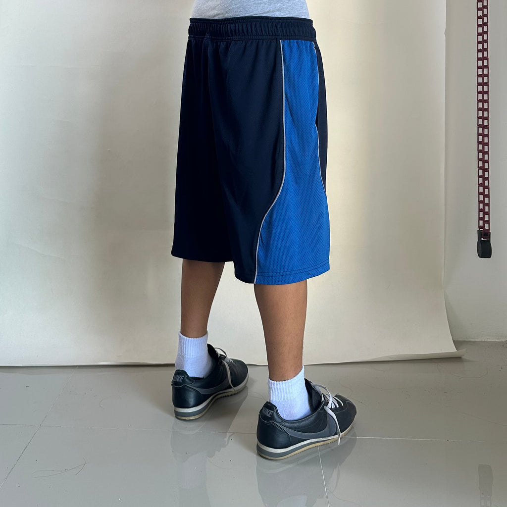 BRAND NEW AND1 Men's Active All Court Basketball Shorts Navy Size Medium (32-38)