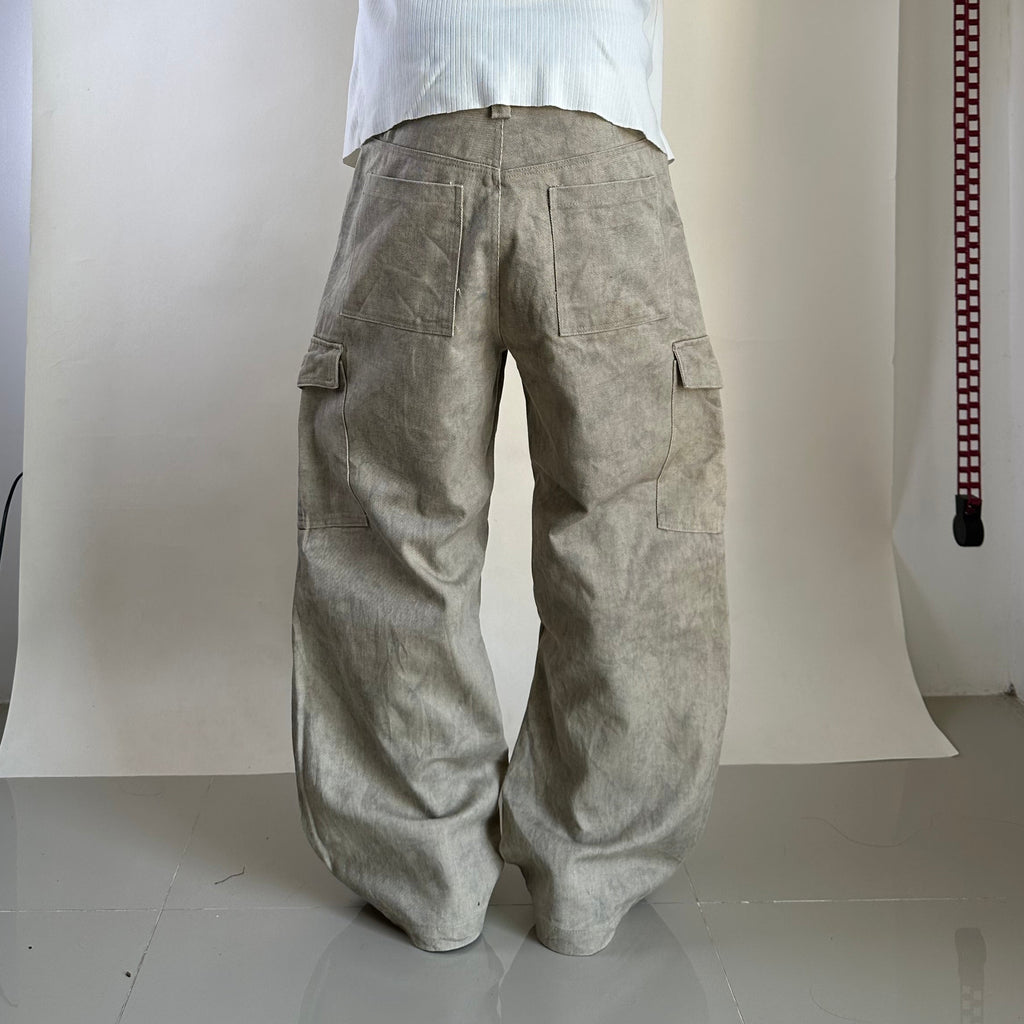 Random Baggy Cargo Pants Beige (Size 30)