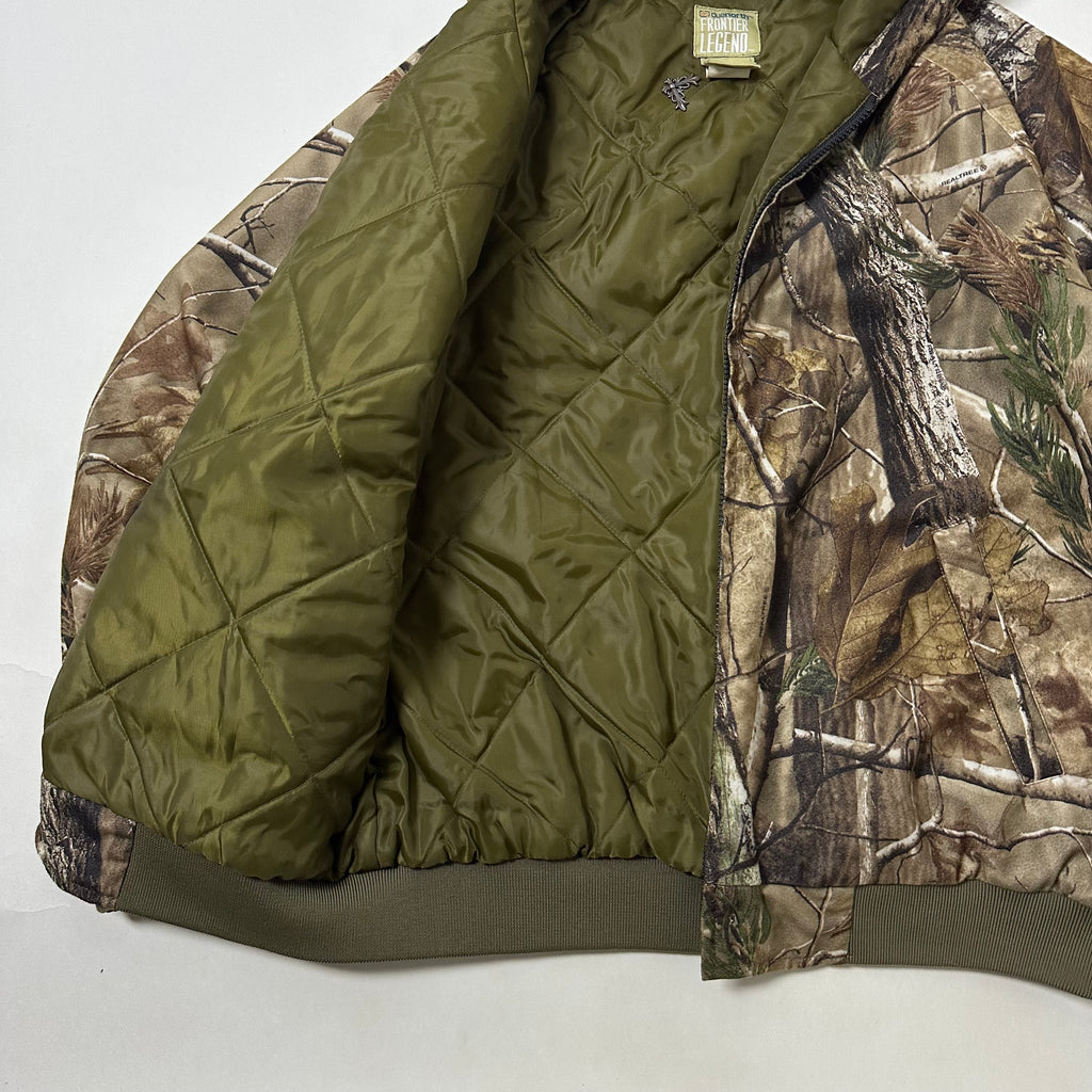 Realtree By Duenorth Frontier Legend Full Zip Jacket Size Medium