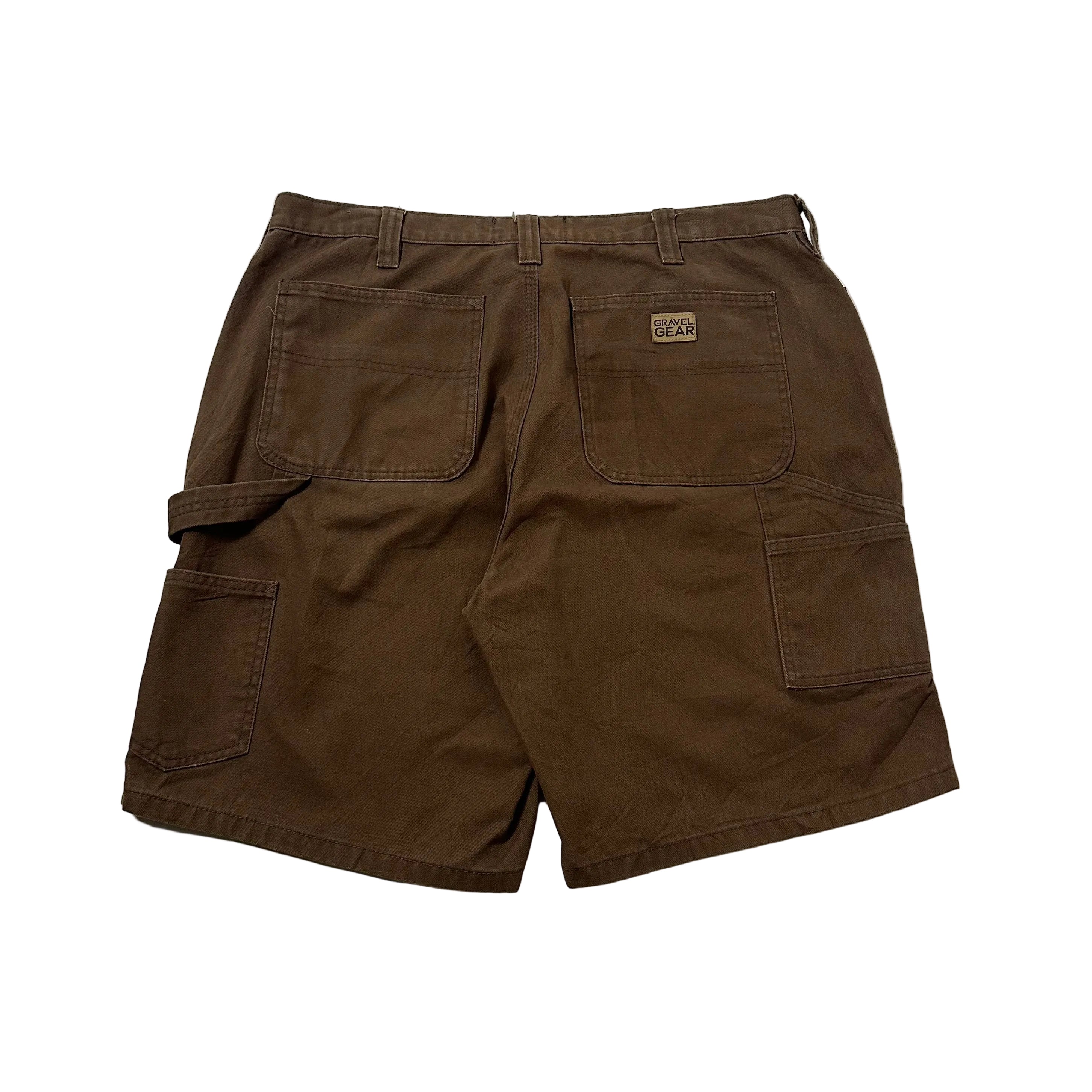 Gravel Gear Carpenter Shorts Brown Size 38