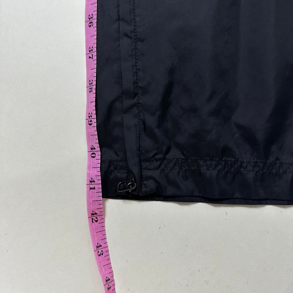 NIKE Y2K Embroidery Swoosh Track Pants in Black (Size 34-40)
