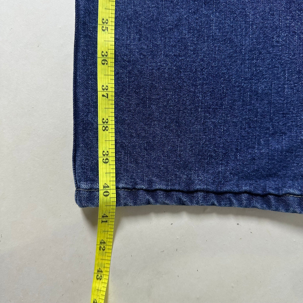 Wrangler Carpenter Pants Fleece-lined in Dark Stonewash (Size 32)