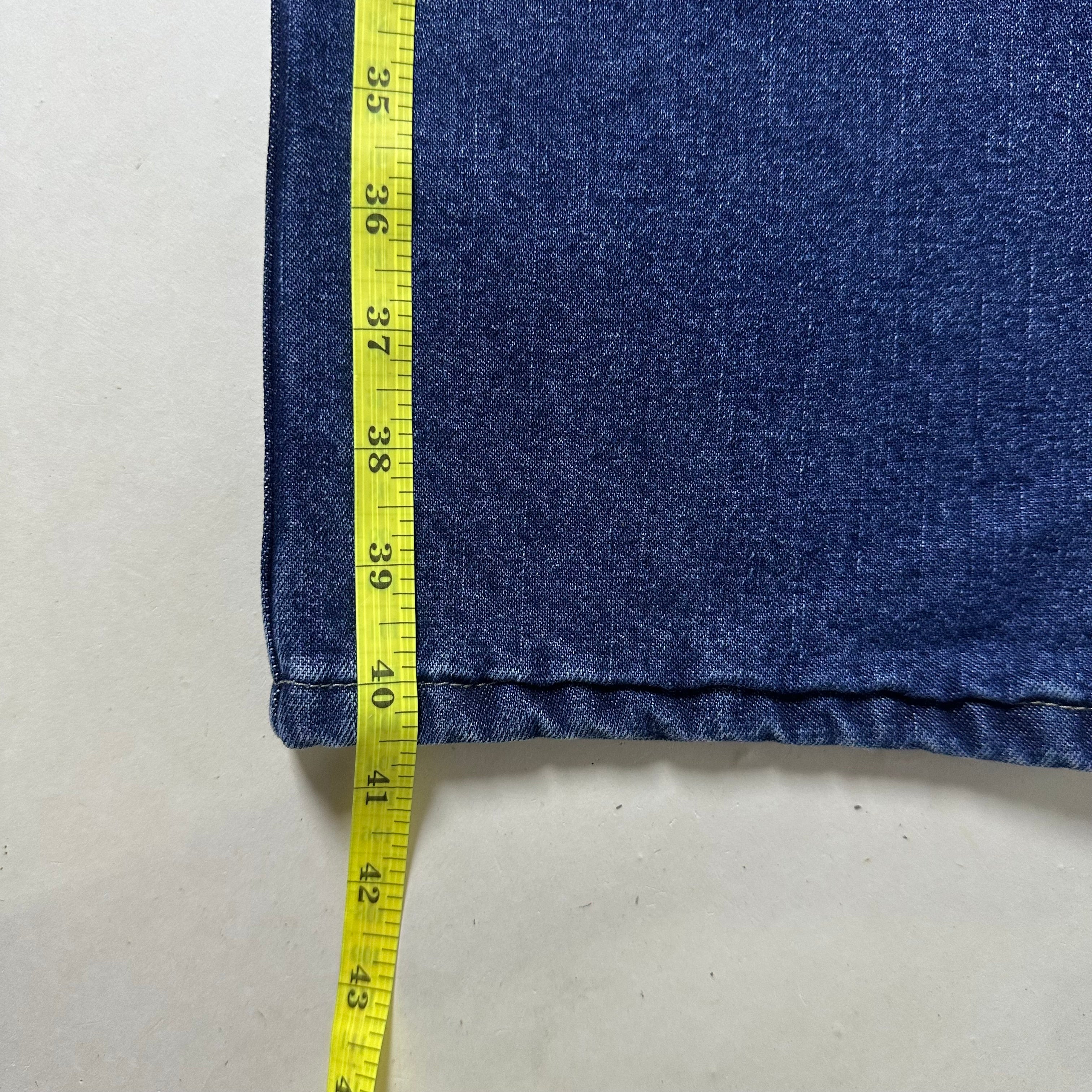 Wrangler Carpenter Pants Fleece-lined in Dark Stonewash (Size 32)
