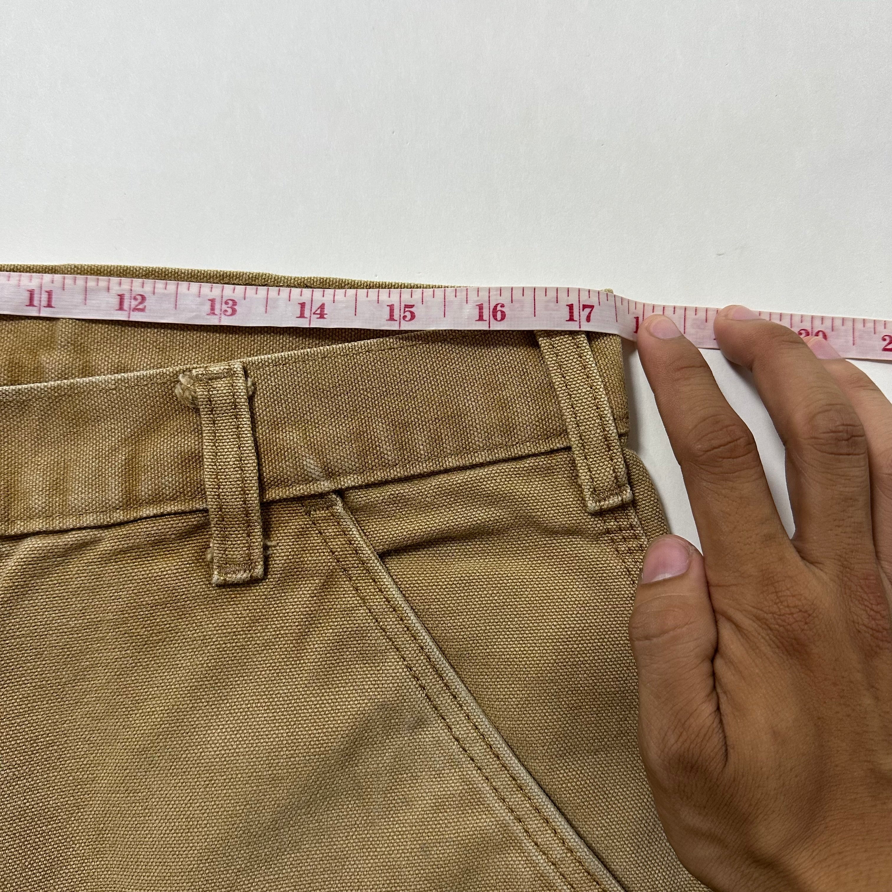 Carhartt B11-BRN Carpenter Pants Brown Size 36 — SOLD