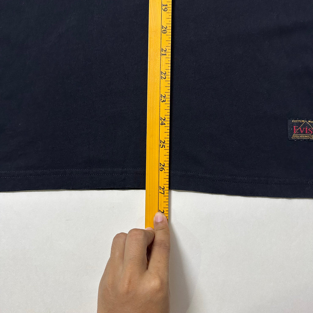 Evisu Big Daicock Logo T-shirt in Black (Size Medium)