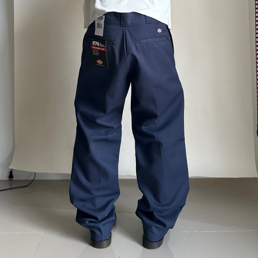 Brand New Dickies 874 Original Fit Pants Navy Size 32
