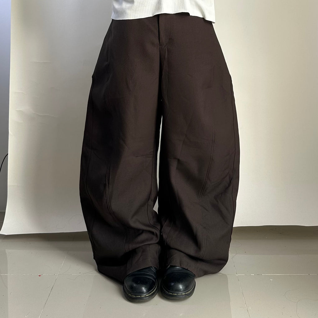FREITAG Baggy Trousers Pants in Choco Brown (Size 30-31)