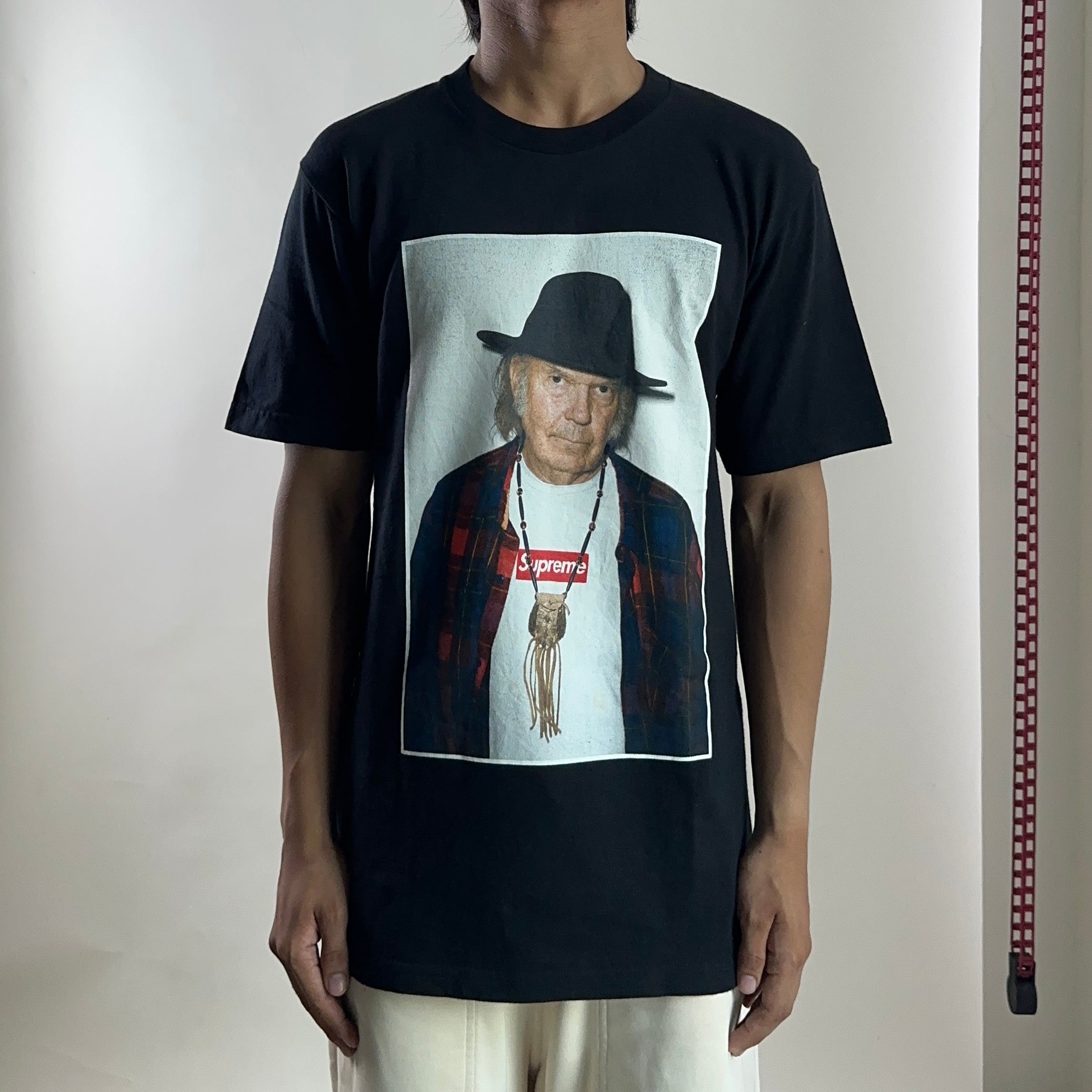 Supreme Neil Young Photo Tee Black Medium