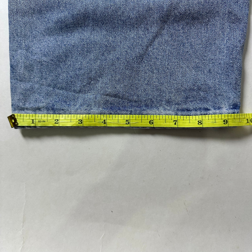 Random Baggy Denim Carpenter Pants in Light Wash (Size 34)
