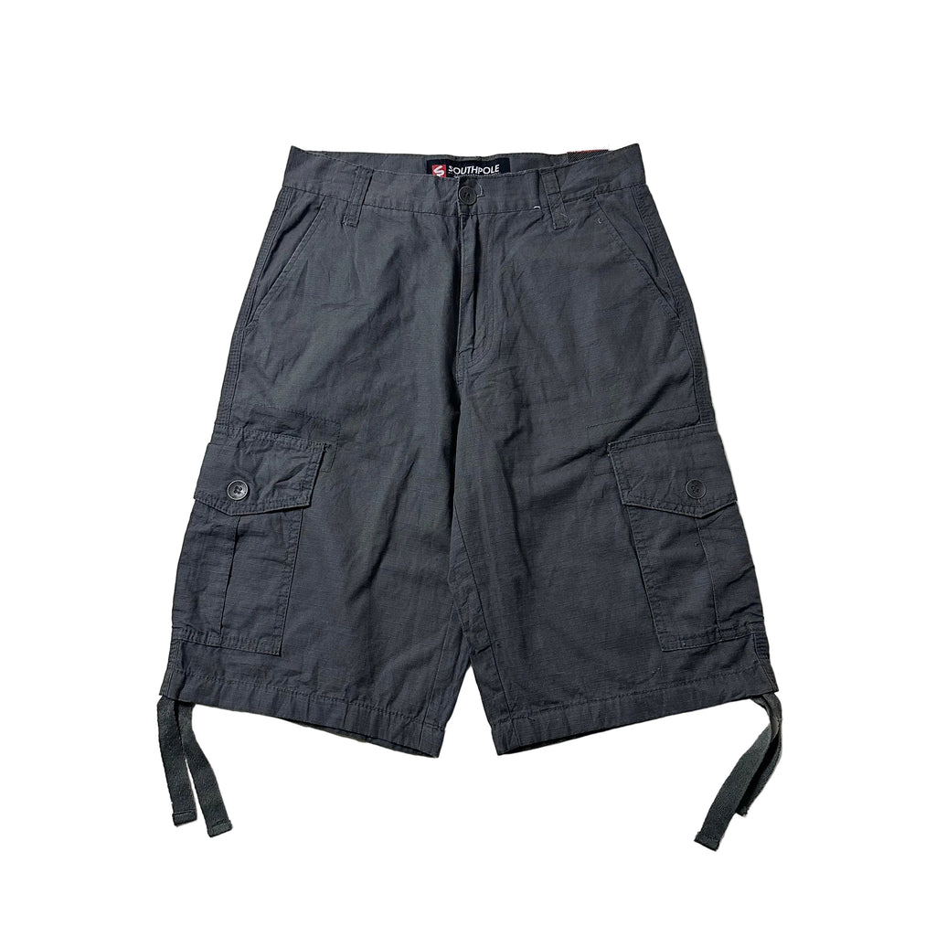 Y2K SouthPole Cargo Short in Dark Gray (Size 29)