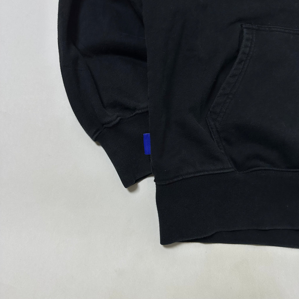 Wassup Heavy Cotton Hoodie Jacket Black Medium (Fits Large)