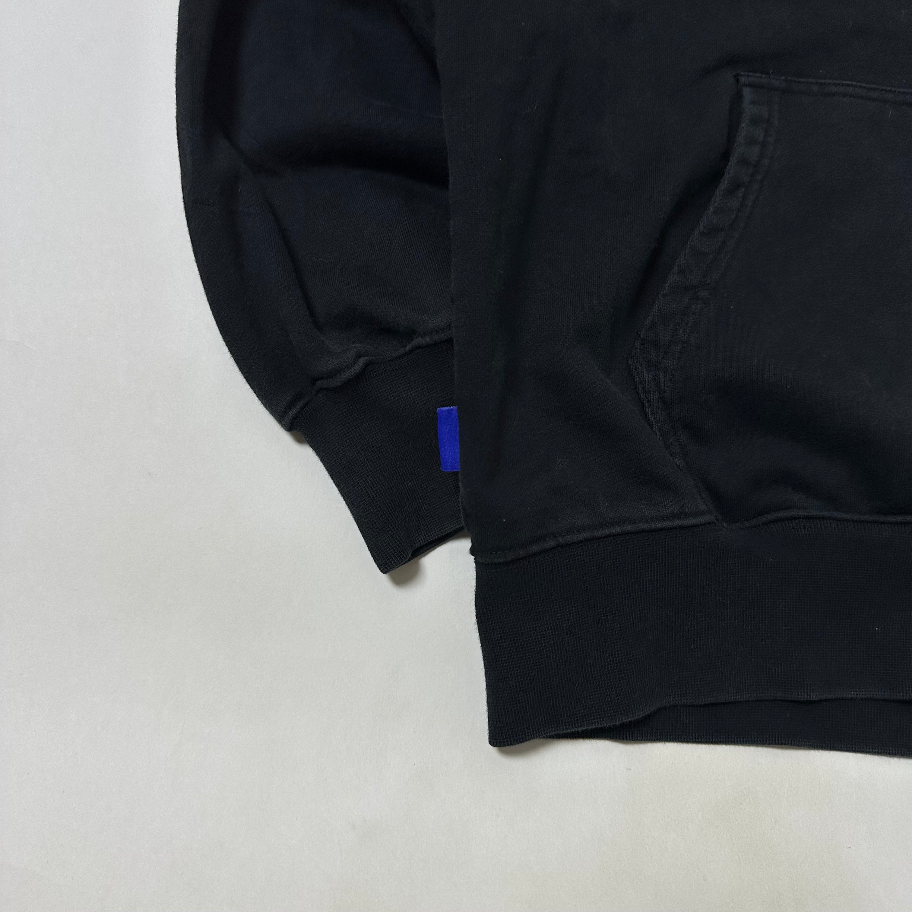 Wassup Heavy Cotton Hoodie Jacket Black Medium (Fits Large)