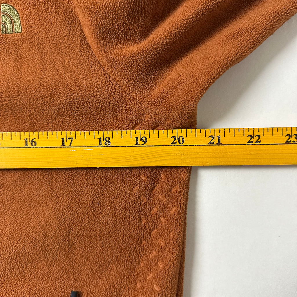 The North Face Full-zip Fleece Jacket in Burnt Orange (Size Medium)
