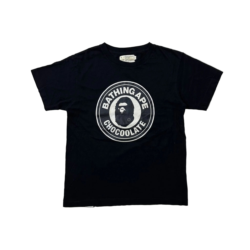 BAPE A Bathing Ape x Chocoolate Collaboration T-shirt Black Medium
