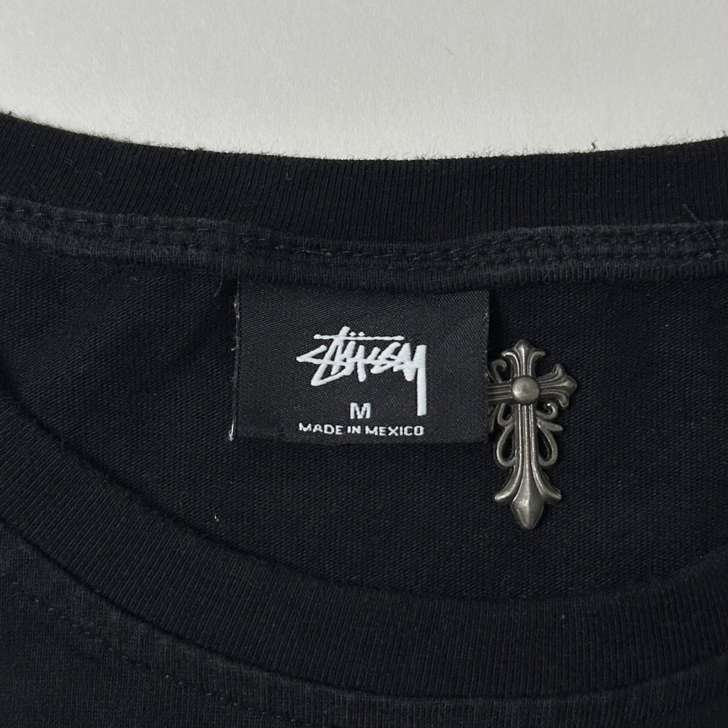 Stussy Mid-logo T-Shirt in Black (Size Medium) — SOLD