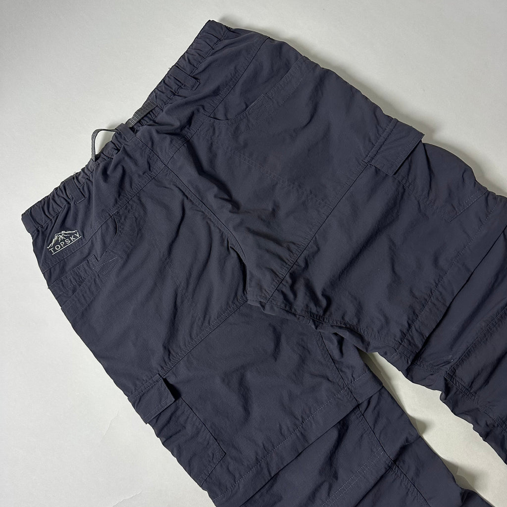 TOPSKY Convertible Cargo Pants in Dark Gray (Size 34-38)