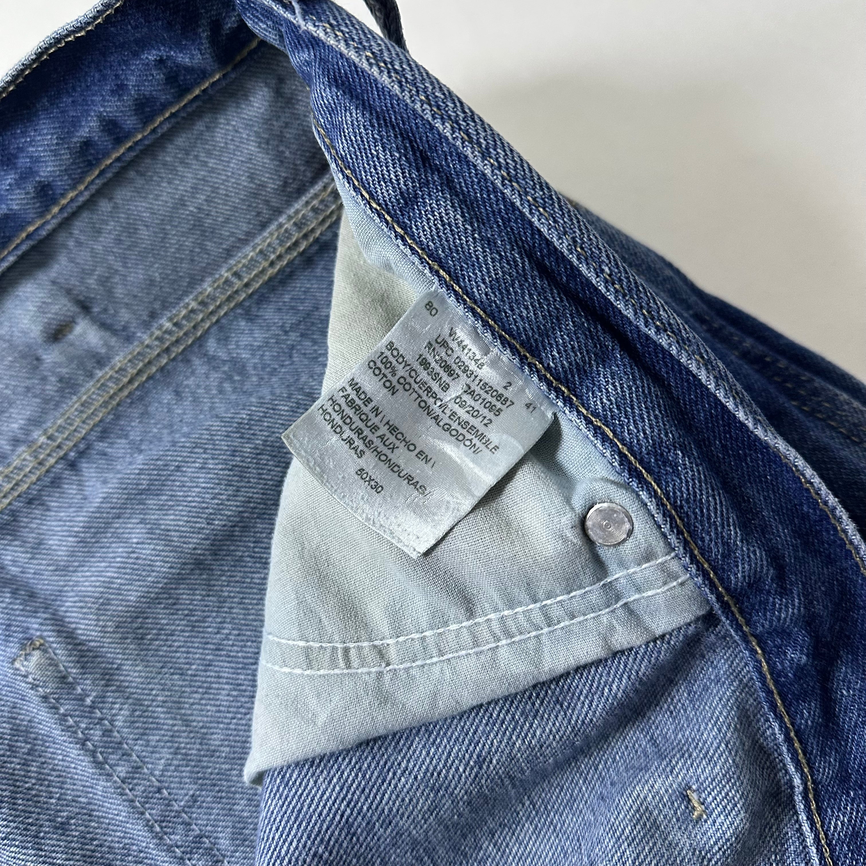 DICKIES Carpenter Pants Denim with sign of usage and stains (Size 50)