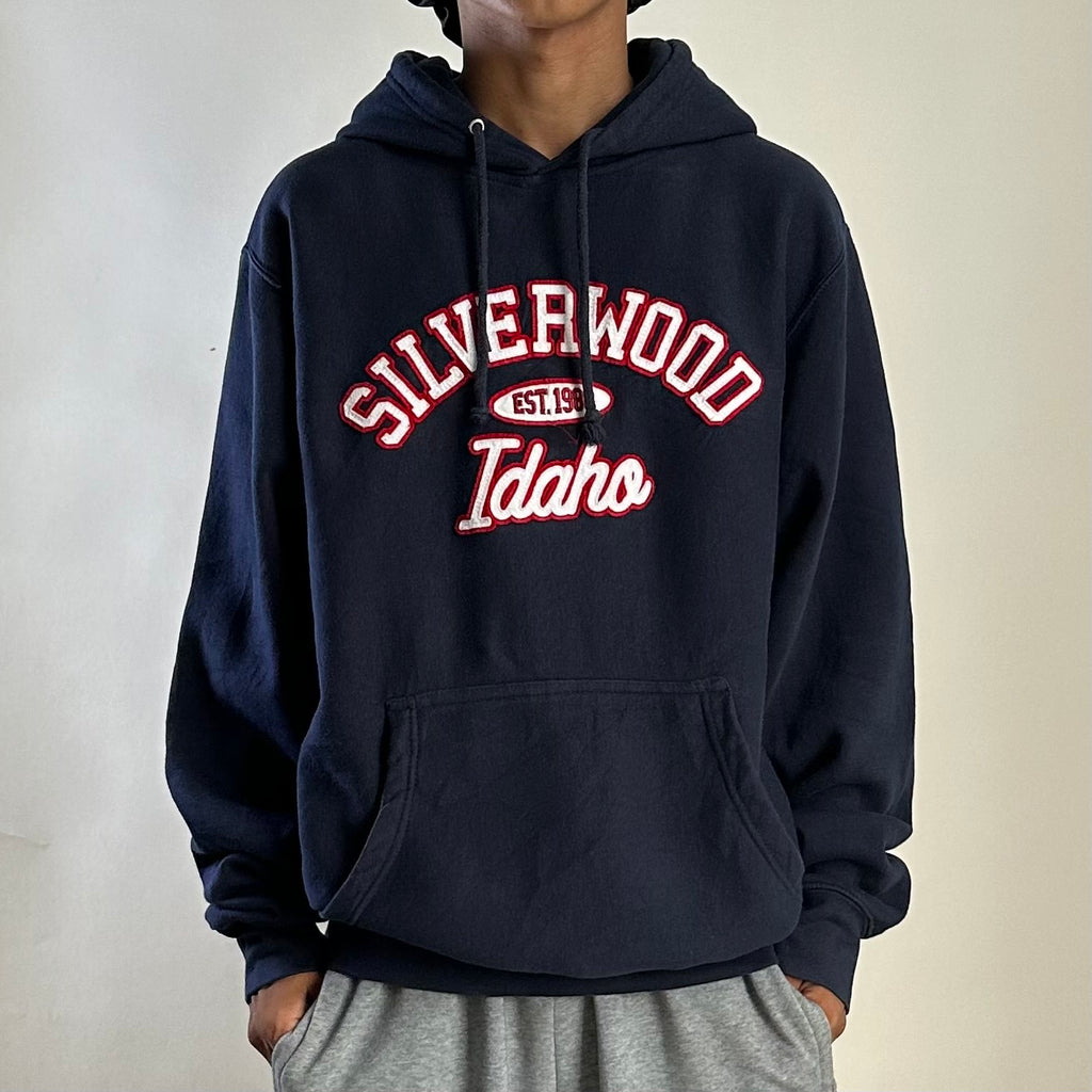 Silverwood Hoodie Jacket in Navy Blue Size Small (Best Fit Large)