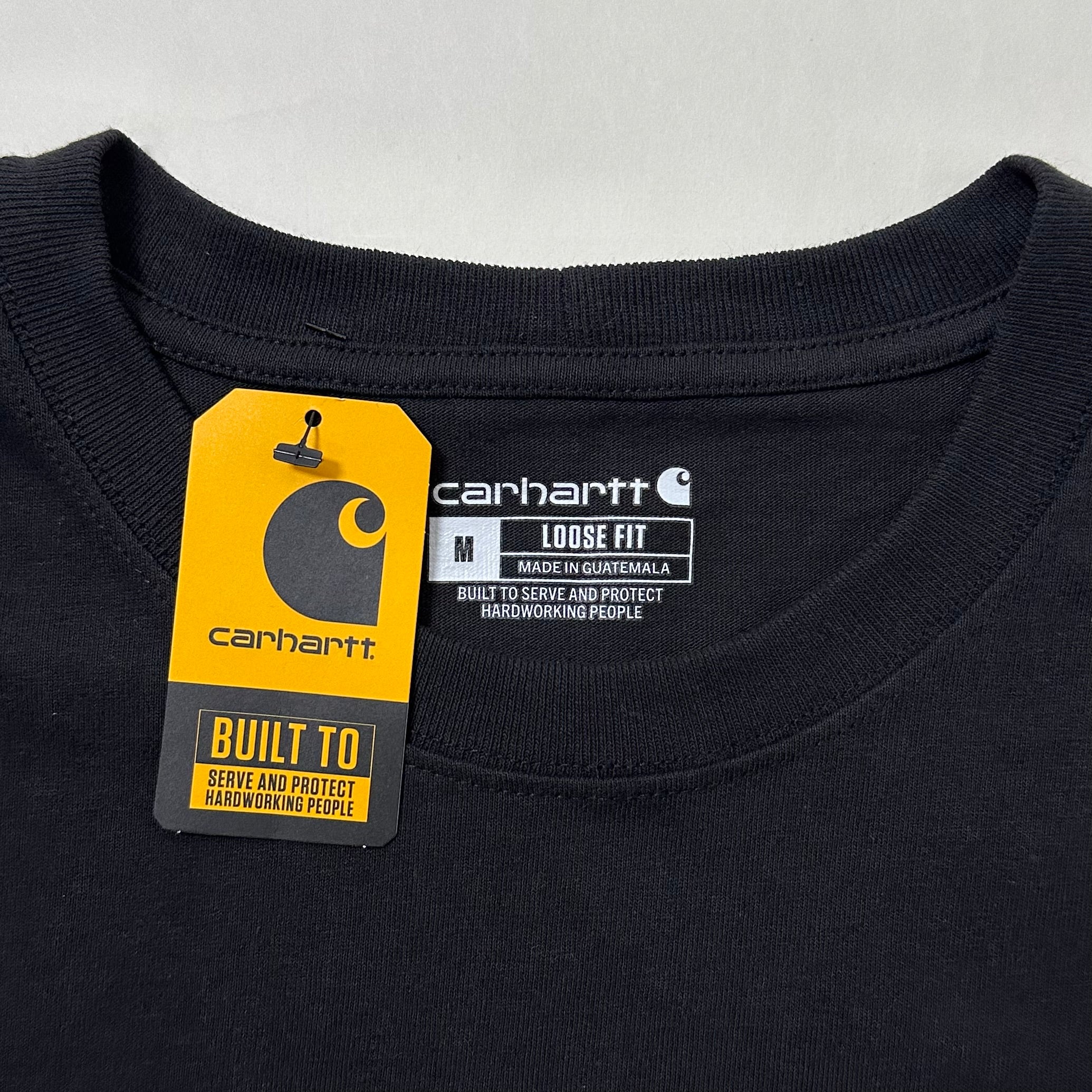 BRAND NEW Carhartt K87 Pocket T-shirt Black (Medium)