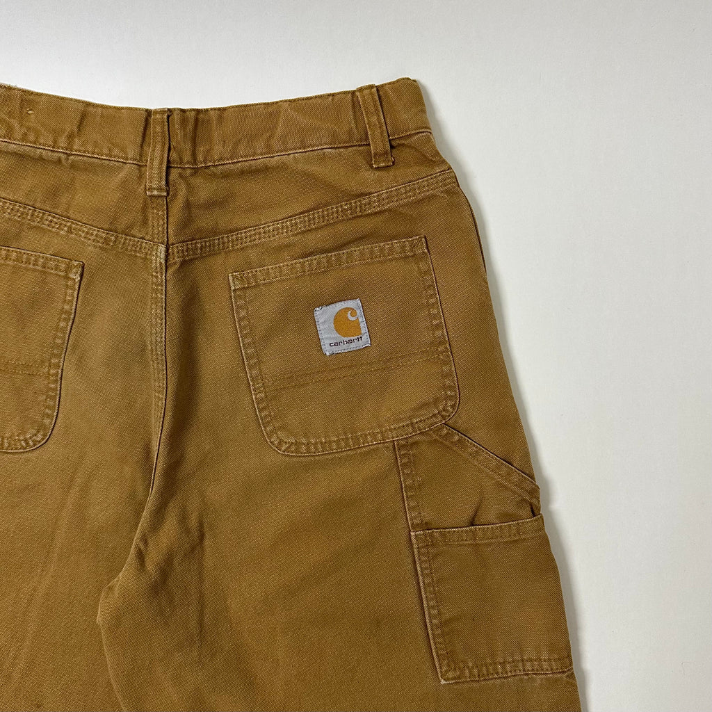 Carhartt Carpenter Pants Flannel-lined in Duck Brown (Size 28-29)