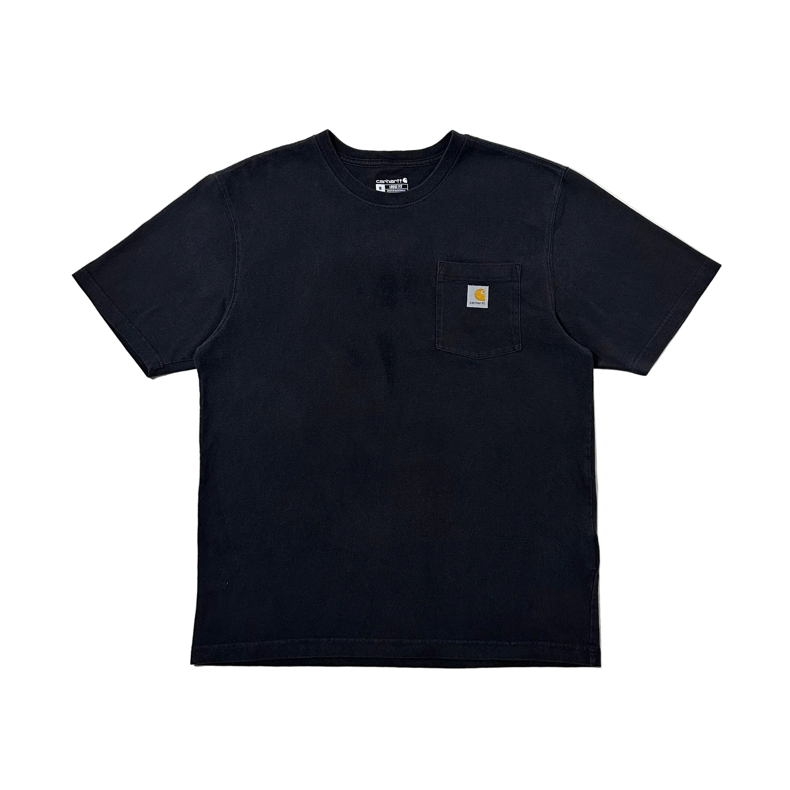 Carhartt K87 Pocket T-shirt Black Size Medium (Fits Large) - SOLD
