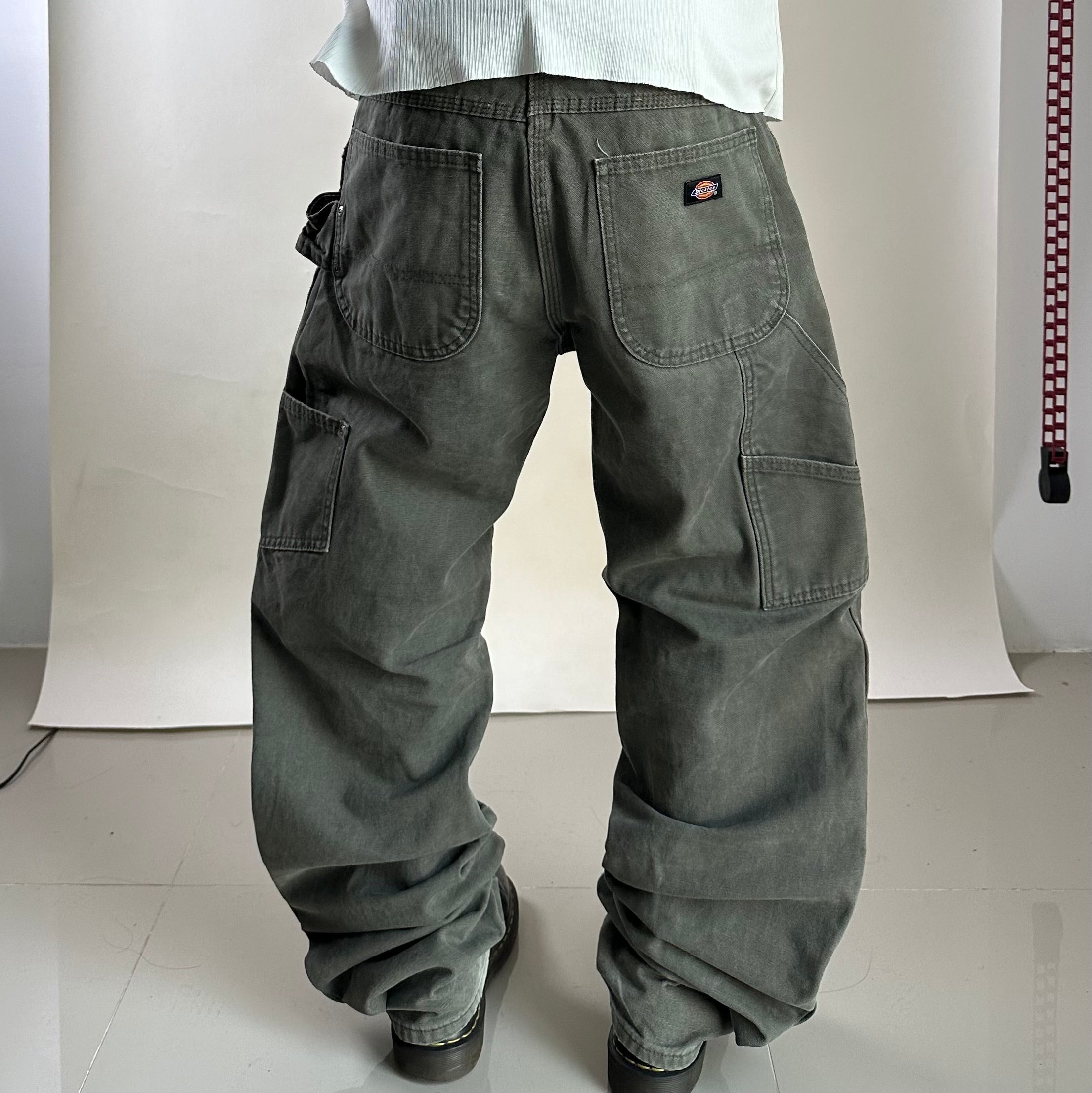Dickies Carpenter Pants Moss Green Size 34