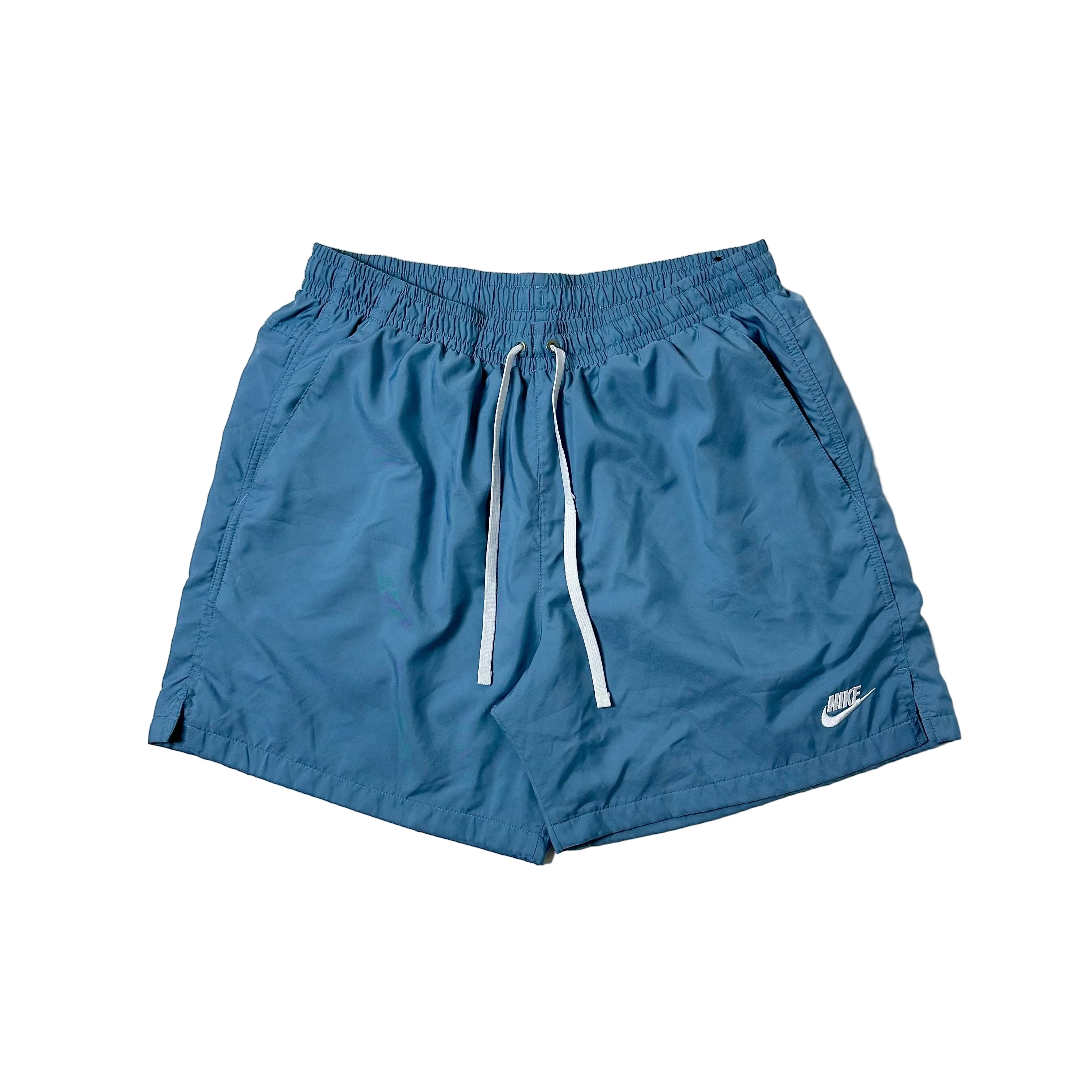 Nike Sportswear Woven Flow Shorts in Cerulean Blue (Size Large 30-36)