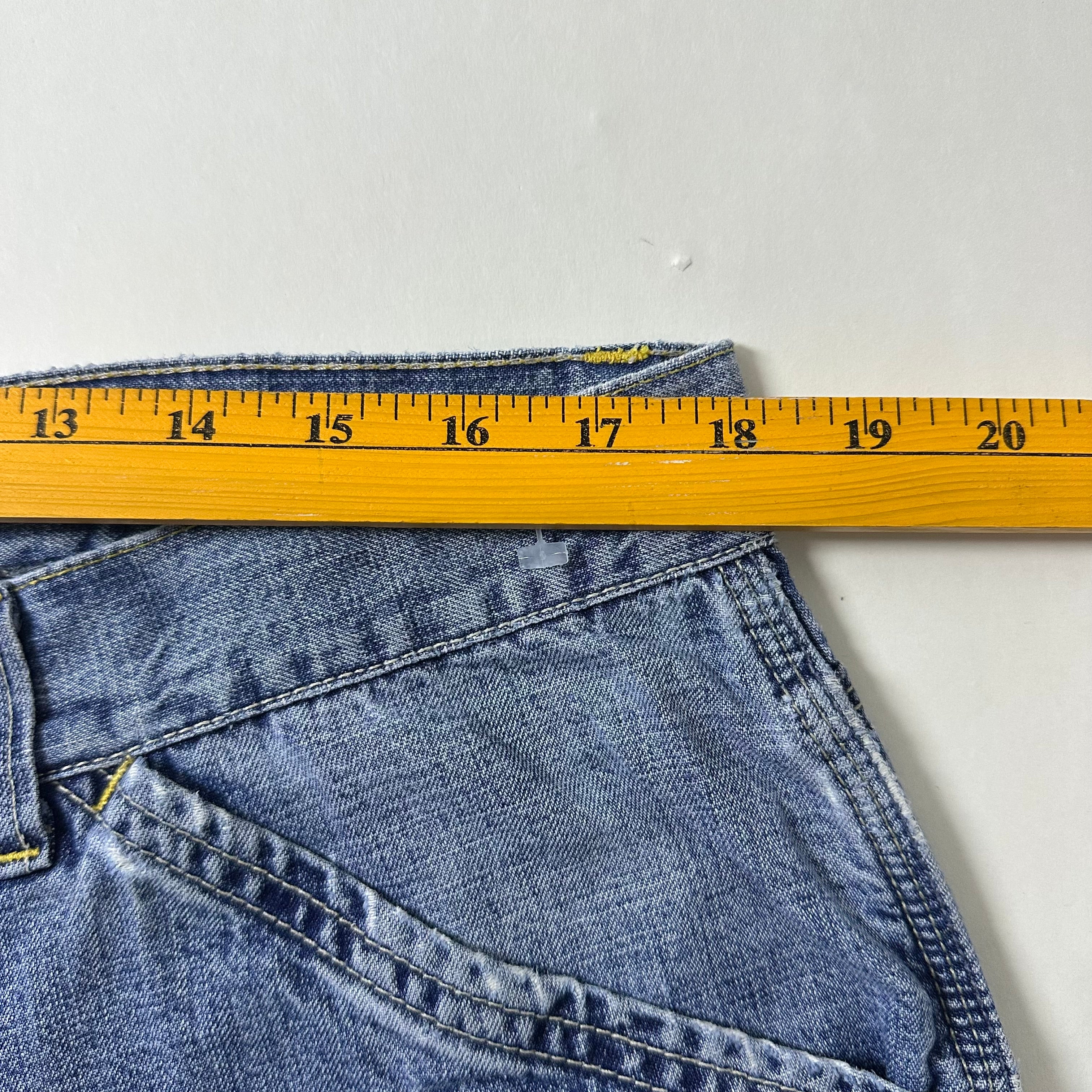 Lucky Brand Carpenter Jorts in Blue Denim Wash (Size 36)
