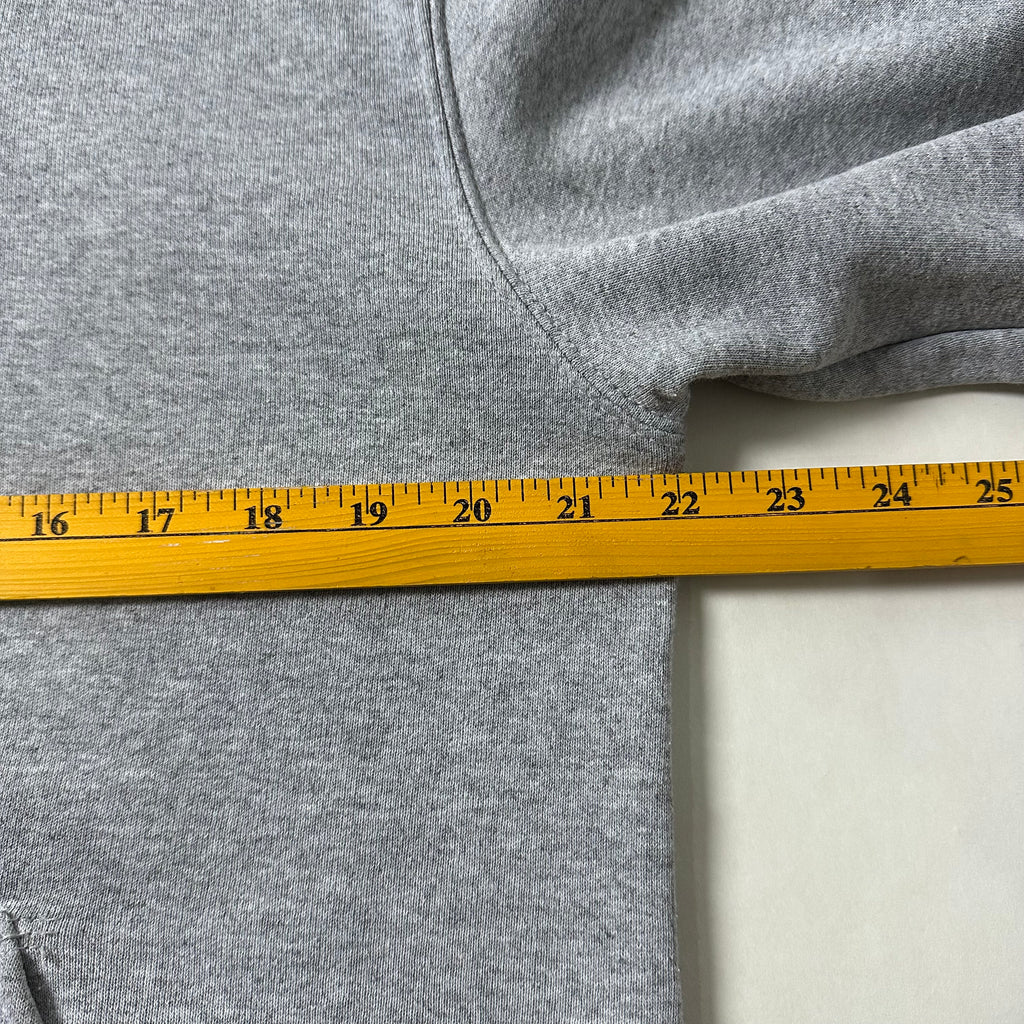 Carhartt Script Hoodie Jacket in Heather Gray (Size Small)