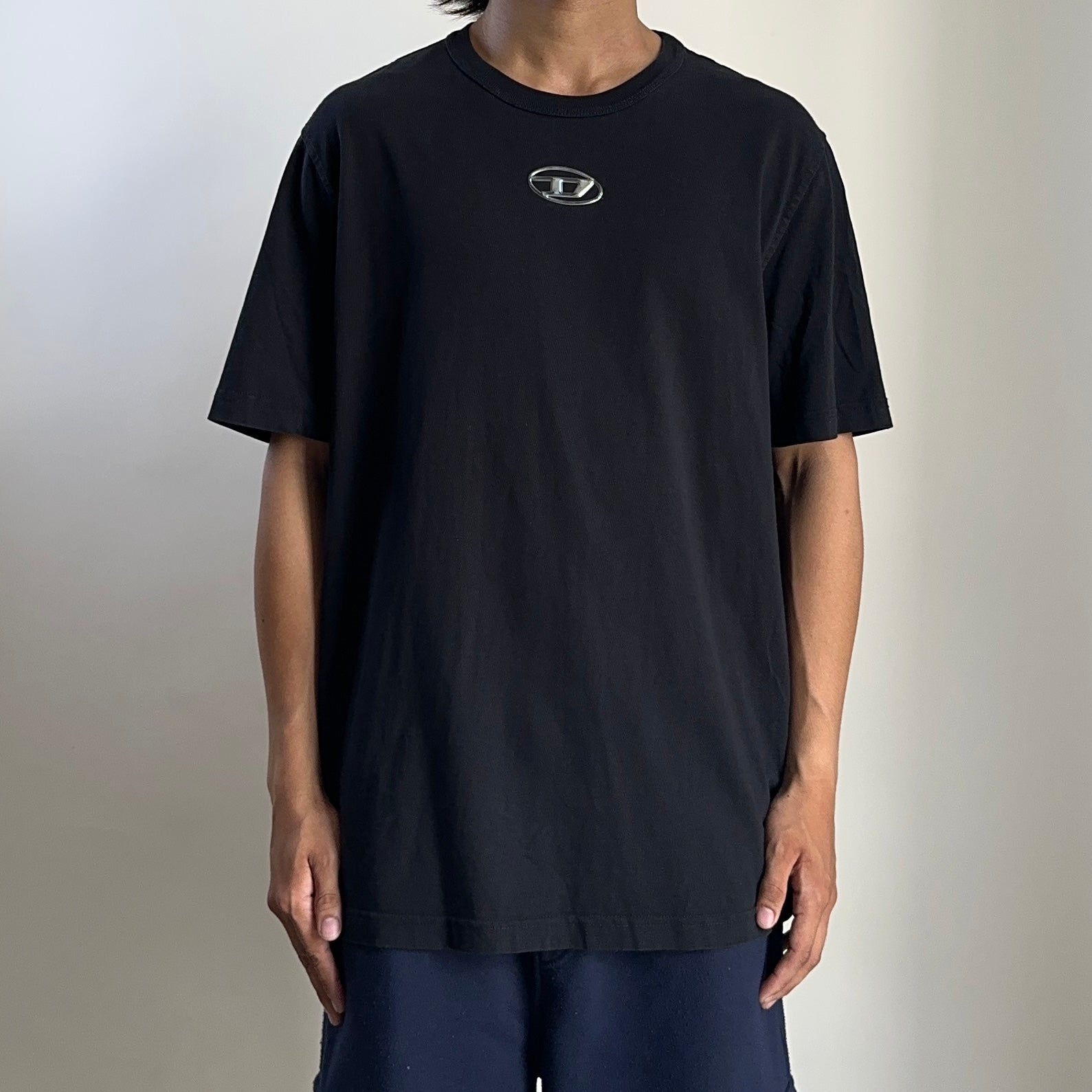 Diesel T-Adjust OD T-shirt Black Size Large