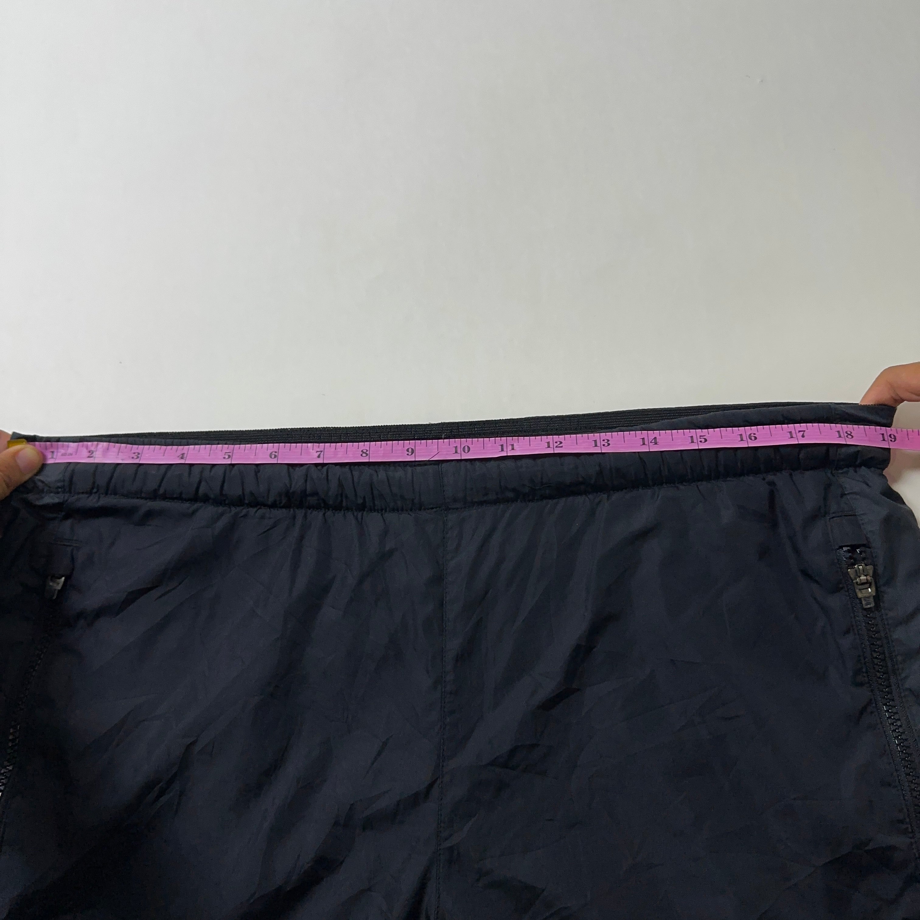 NIKE Embroidery Swoosh Track Pants in Black (Size 28-38)