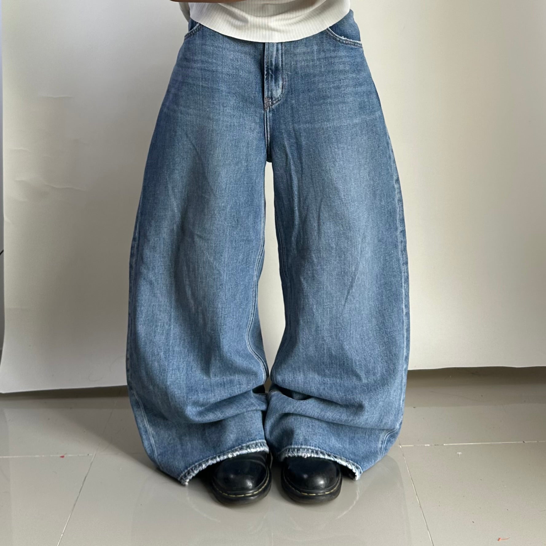 SALT BY JEANS Baggy Pants in Denim (Size 32-33)