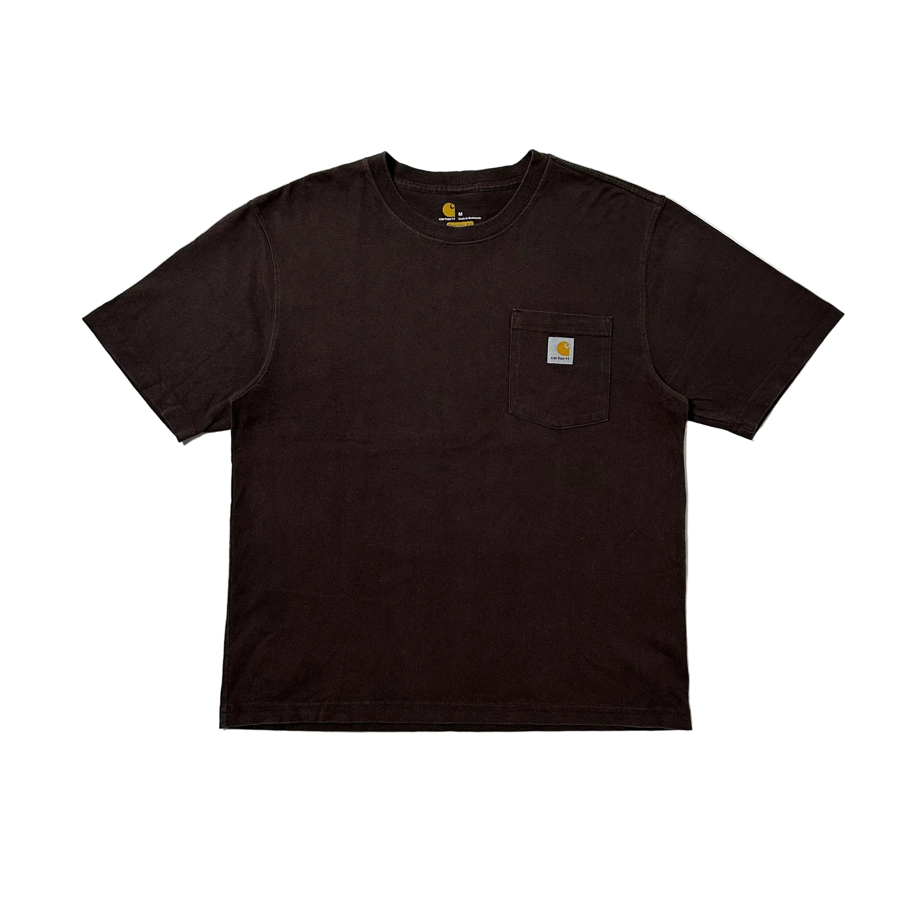 Carhartt K87 Pocket T-shirt Dark Brown (DKB) Medium
