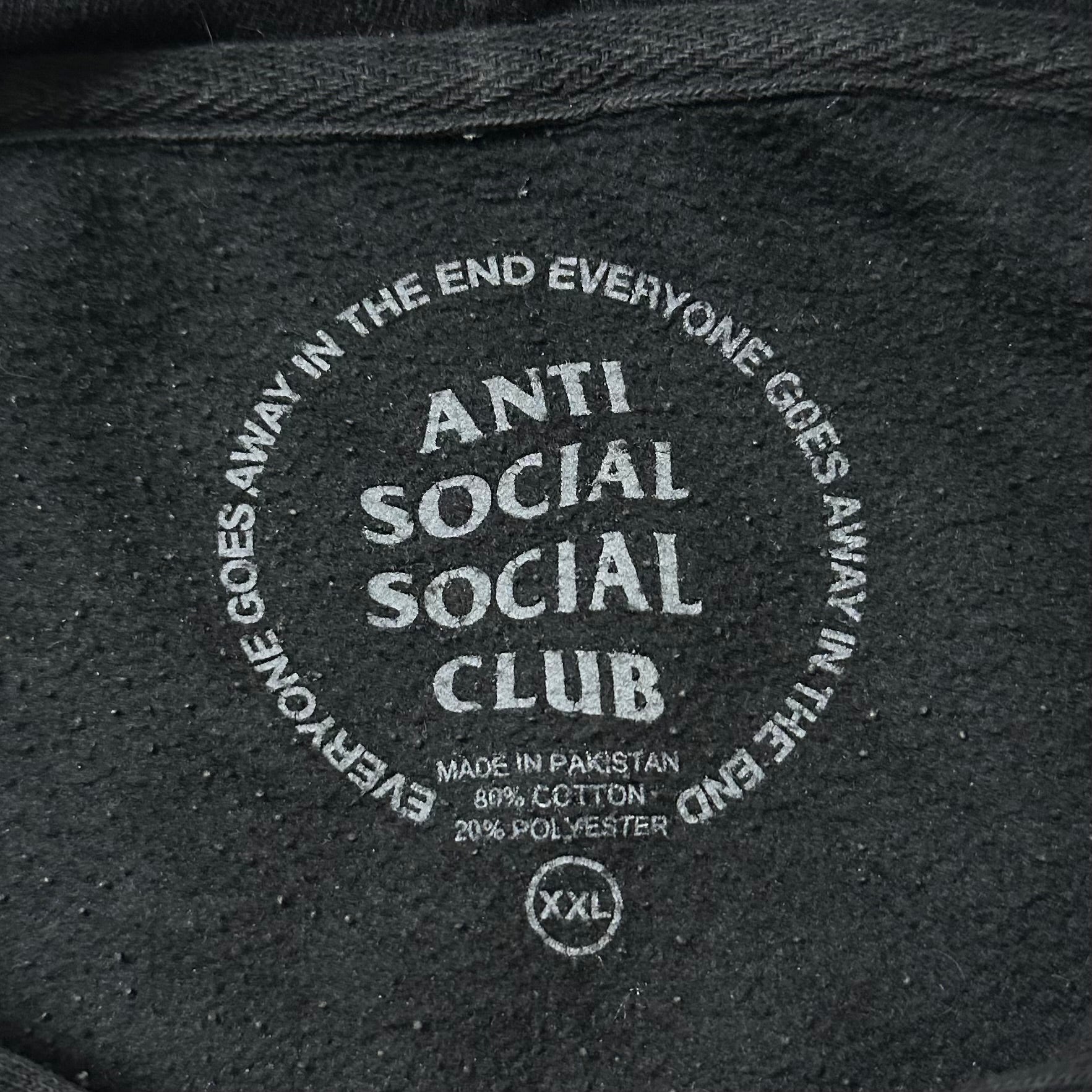 ASSC x Undefeated x F1 Hoodie Jacket in Black (Size 2XL)