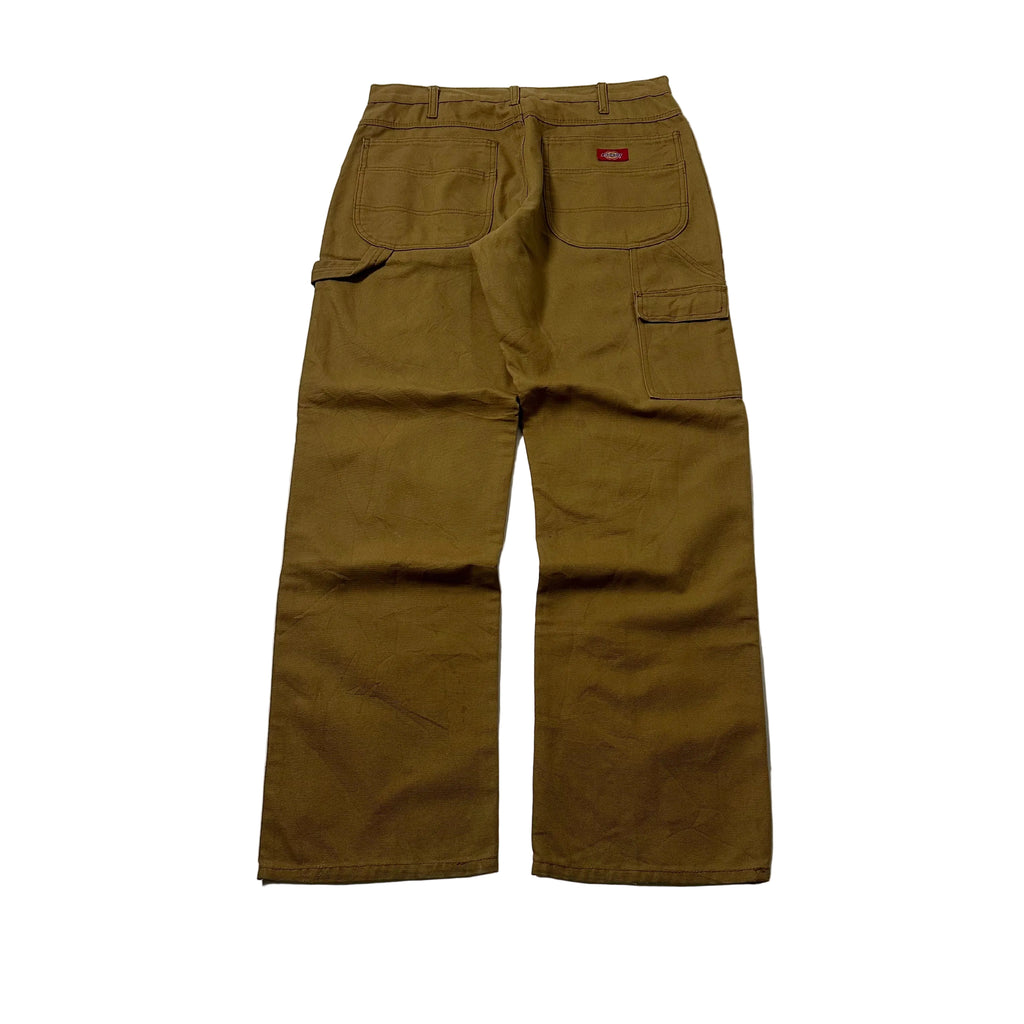 Dickies Double Knee Carpenter Pants Duck Brown Size 32